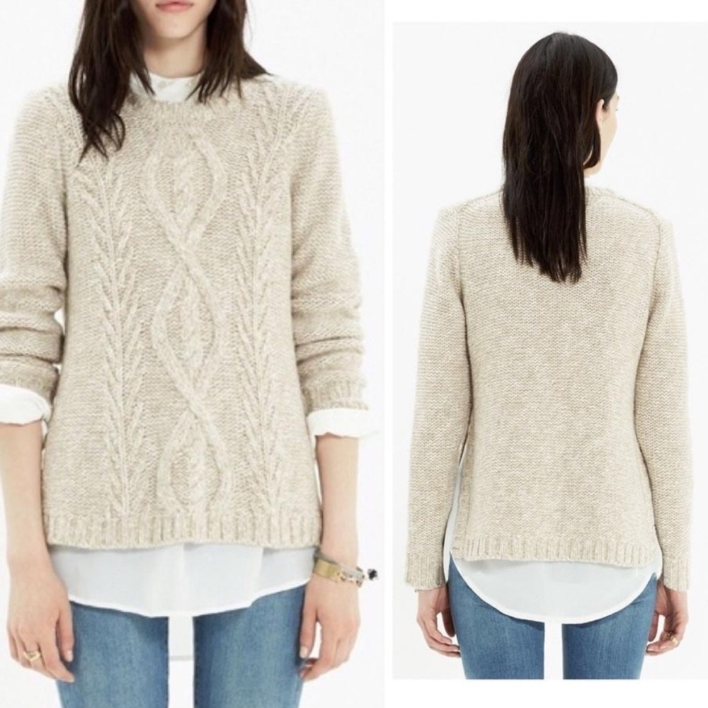 Madewell firelight marled pullover - Picture 2 of 4